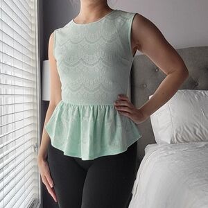 Twik peplum top
